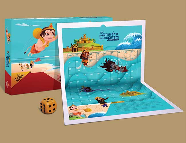 Samudra Langhanam Board Game + Seetanveshane Build & Play Game